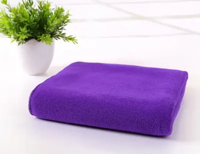 Microfiber towel | Color: Purple | Size: 30X70cm