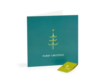 Recycled Christmas Cards - Minimalist (FSC 100%) | Style: Tree