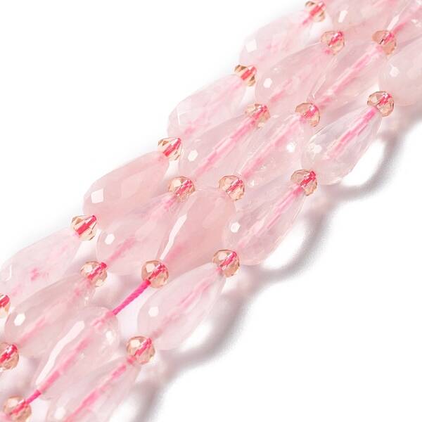 Natural Rose Quartz Beads Strands