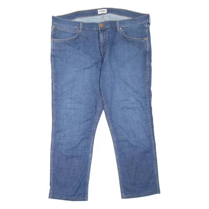 WRANGLER Greensboro Mens Jeans Blue Slim Straight W40 L26