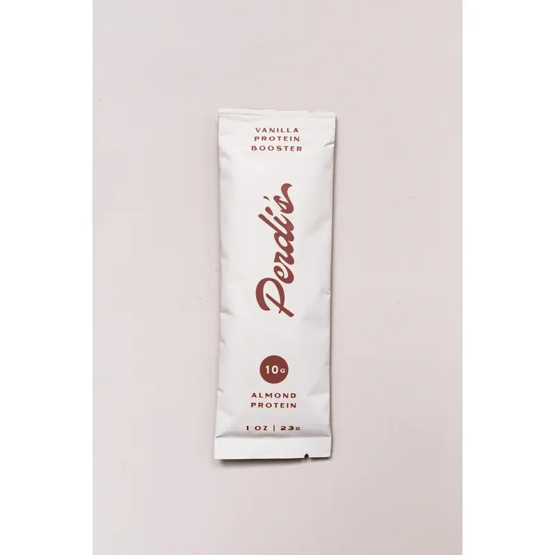 Perdi's Dessert Protein 12-Pack Vanilla - 1 oz Packets with Almond Protein, Maple Sugar & Vanilla Bean - US Origin