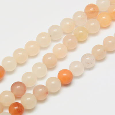 Natural Pink Aventurine Beads Strands