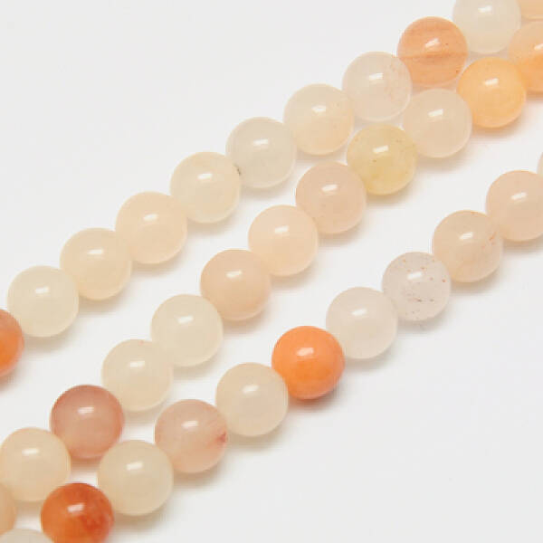 Natural Pink Aventurine Beads Strands