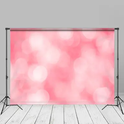 Simple Pink Bokeh Photography Photo Background - Aperturee