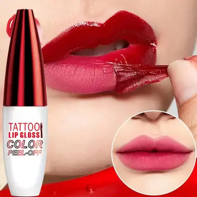 Tear lipstick, Korean lip gloss, natural moisturizing, not easy to fall out, multi-purpose lip and cheek tones, non-stick cup...