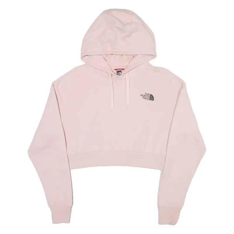 THE NORTH FACE Cropped Womens Pink Hoodie S