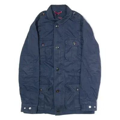 TOMMY HILFIGER Womens Parka Coat Blue L