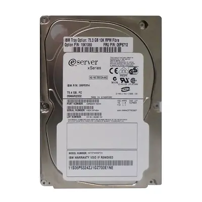 19K1069 IBM 73GB 2Gb/s Fibre Channel 10000 3.5-inch Hard Drive