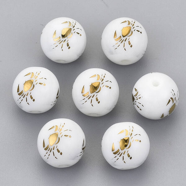 Electroplate Glass Beads