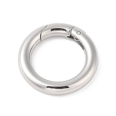 Tarnish Resistant 304 Stainless Steel Spring Gate Rings
