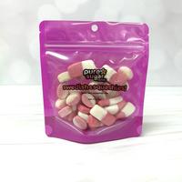 SWEDISH AND SQUASHIES CANDY BAG - BUBS and MINI BUBS PAIRED WITH SQUASHIES CANDY - quarter pound CANDY snack bags