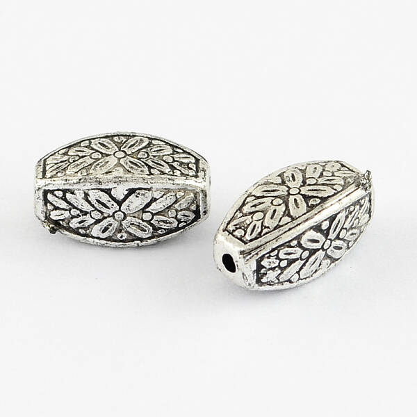Rectangle Antique Acrylic Beads
