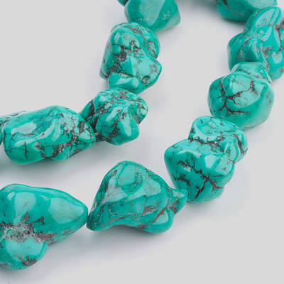 Natural Magnesite Beads Strands