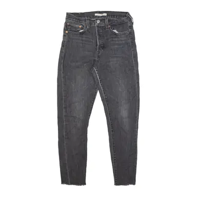 LEVI'S Jeans Grey Denim Slim Skinny Stone Wash Womens W28 L26