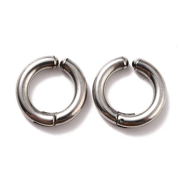 Non-Tarnish 304 Stainless Steel Clip-on Earrings