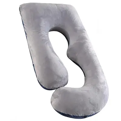 Sleeping pillow during pregnancy, J-shaped nursing pillow for pregnant women, abdominal support for pregnant women and side l...