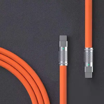 Portable Smartphone Charger Cable, Premium PD 120W Type C Fast Charging Cable, Phone Charger Cable, Phone Accessories ...
