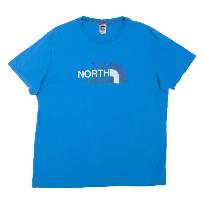 THE NORTH FACE Mens T-Shirt Blue XS