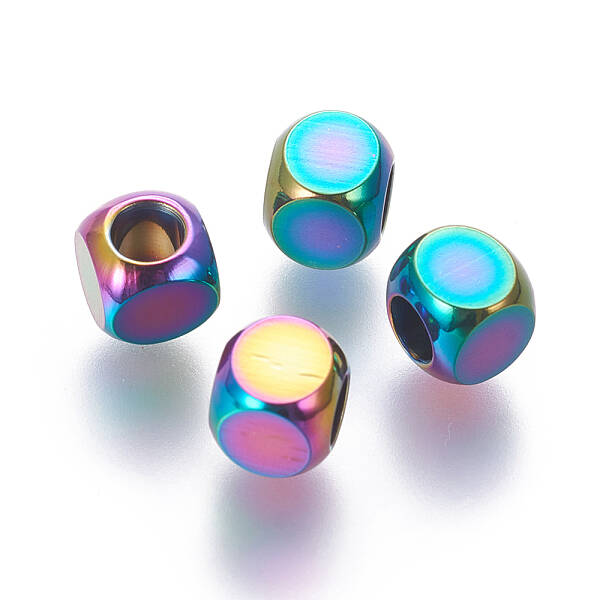Ion Plating(IP) 304 Stainless Steel Spacer Beads