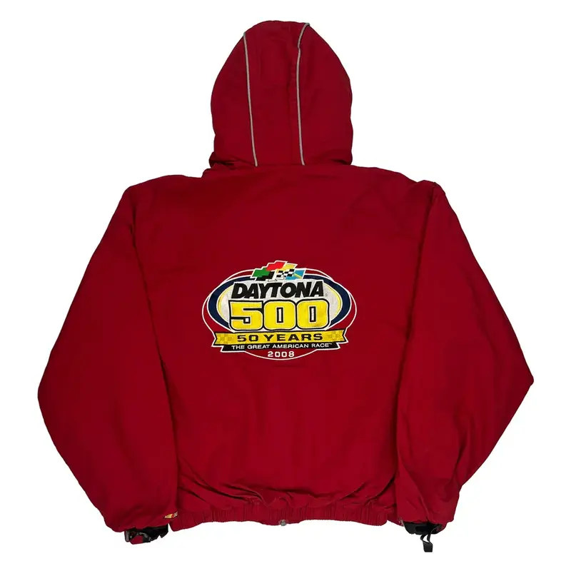 Daytona 500 Chase Authentics Graphic Windbreaker - XL Red Polyester