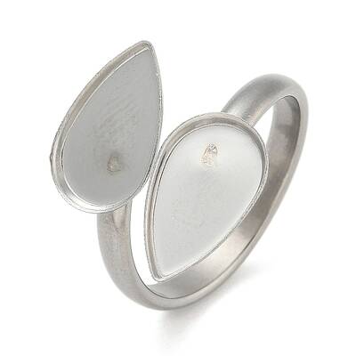 304 Stainless Steel Cuff Rings Components