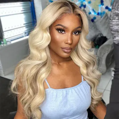 613 Blonde Lace Front Wig 13x4 Full Transparent HD Lace Wigs Straight Brazilian Hair ||Ashimary Blonde Wig