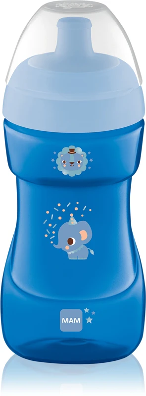 MAM Sports Bottle for Kids Blue 330ml