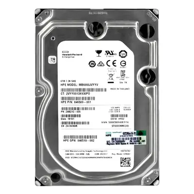 ST6000NM0245 Seagate 6TB 12Gb/s SAS 7200 3.5-inch 256MB Hard Drive
