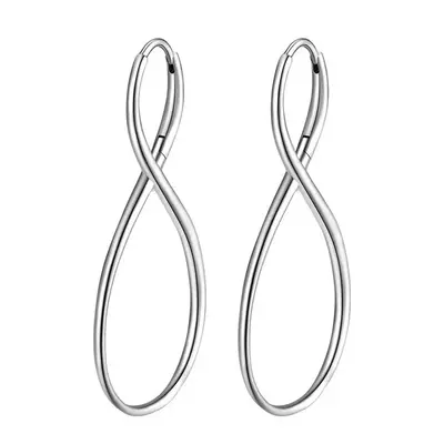 Brosway Elegant Infinity Ribbon Steel Earrings BBN27