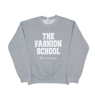 GILDAN The Fashion School Sweatshirt Grey Mens S