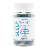 Sleep Gummies with Melatonin, L-Theanine, Magnesium Citrate, Passionflower, Chamomile and Lemon Balm- Natural- 30pcs-Blueberr...