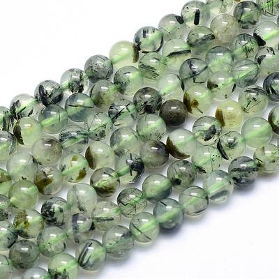 Natural Prehnite Beads Strands