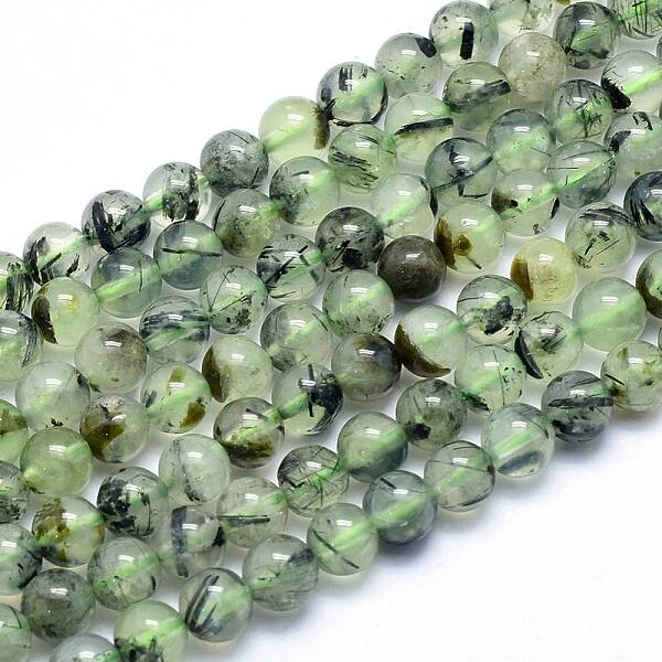 Natural Prehnite Beads Strands