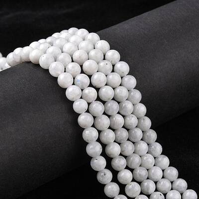 Natural Rainbow Moonstone Beads Strands