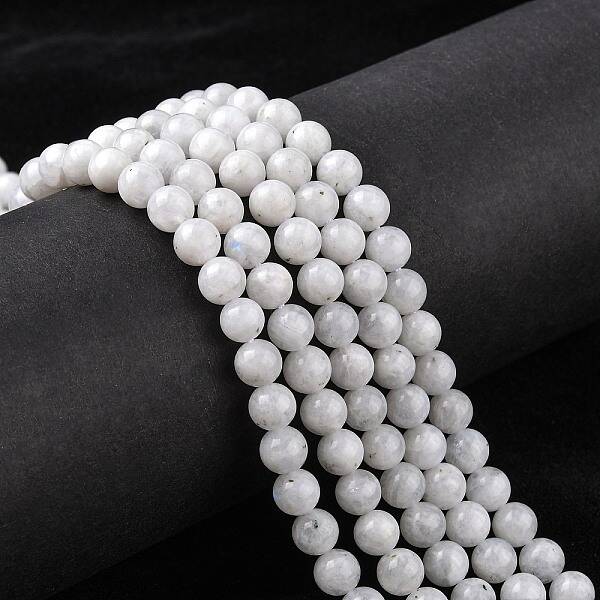 Natural Rainbow Moonstone Beads Strands