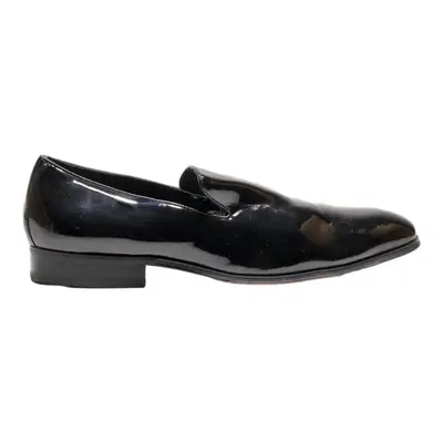 FLORSHEIM Pump Shoes Black Leather Mens UK 10