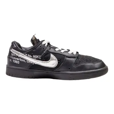 NIKE Dunk 2021 Sneaker Trainers Black Leather Mens UK 8.5