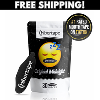 Hibertape - Unscented Mouth Tape for Sleeping and Snoring, Jawline Shaper for Men and Women, Sleep Like a King or Queen, Free...