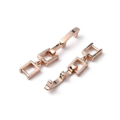 Brass Fold Over Clasps