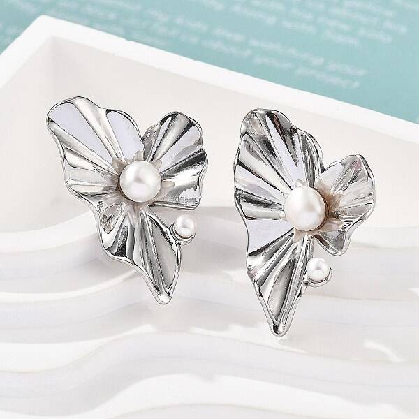 304 Stainless Steel Stud Earrings