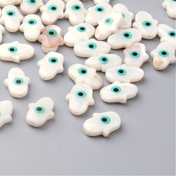 Natural Palm Freshwater Shell Beads