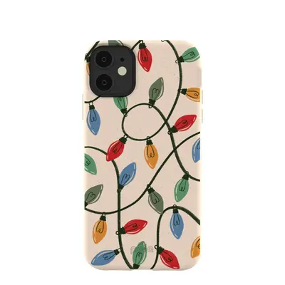 Seashell Holiday Lights iPhone 11 Case
