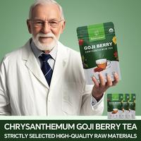 Natuliviance Organic Chrysanthemum Goji Berry Tea  Organic Detox Tea -Herbal Blend with 8 Botanicals for Liver, Kidney & Dige...