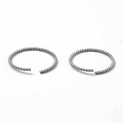 Non-Tarnish 304 Stainless Steel Open Jump Rings