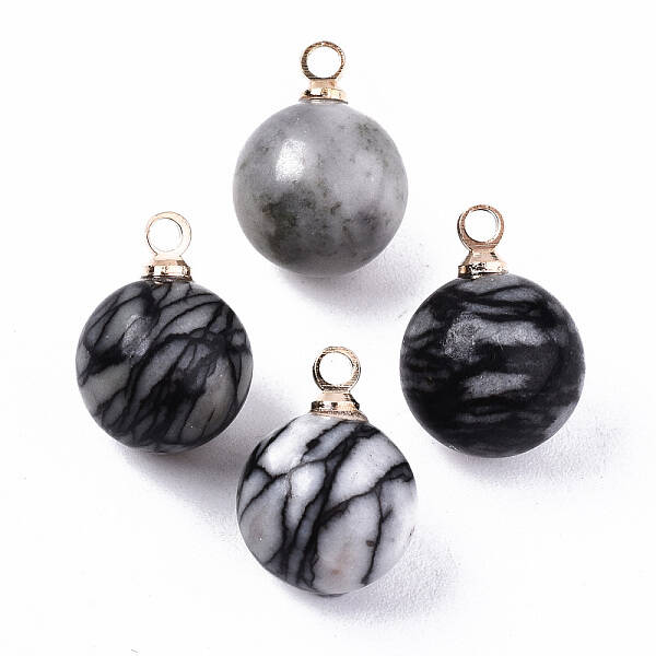 Natural Netstone Charms