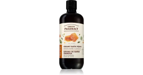 Green Pharmacy Manuka Honey & Olive Oil Cream Bath Mousse 500 Ml