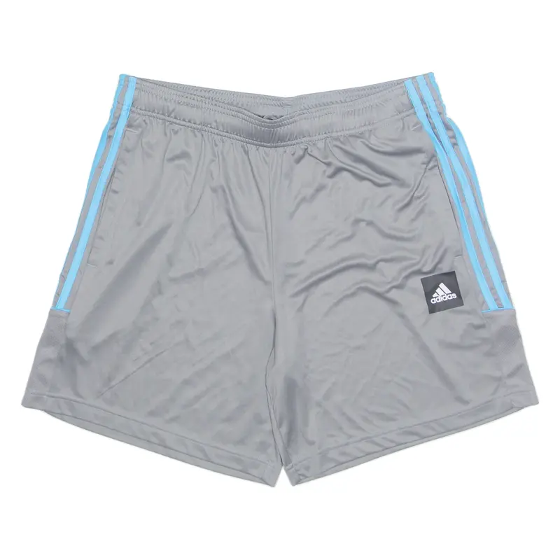 ADIDAS Mens Sports Shorts Grey L W34