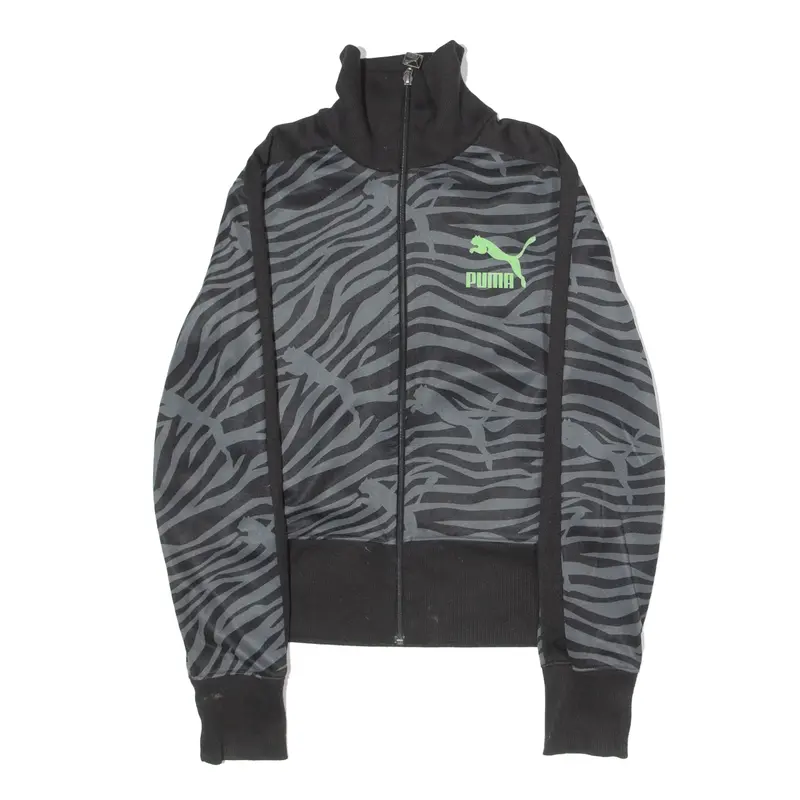PUMA Womens Track Jacket Black UK 12