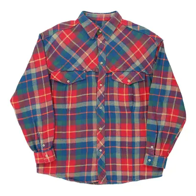 Unbranded Checked Shirt - Medium Multicoloured Cotton