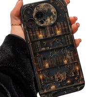 Vintage Book Pattern Phone Case, Creative Anti-drop Phone Protective Cover, Phone Accessory Compatible with iphone, Cell Phon...